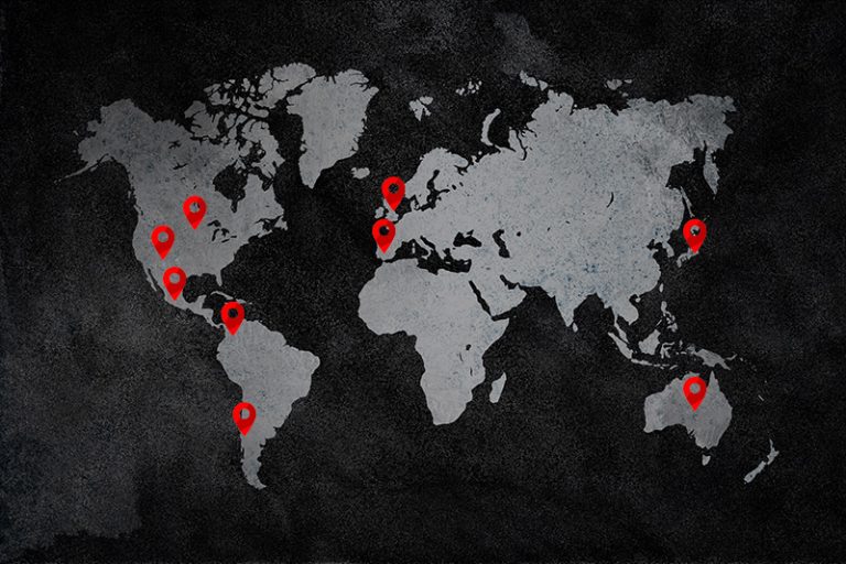 distributors map